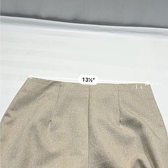 Victoria Ashley New York VTG two piece suit tan size 5/6 - Picture 9 of 14